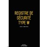 Registre de sécurité incendie ERP de type W (administrations, banques, bureaux) 2019